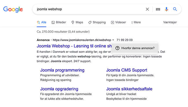 google ads identitet